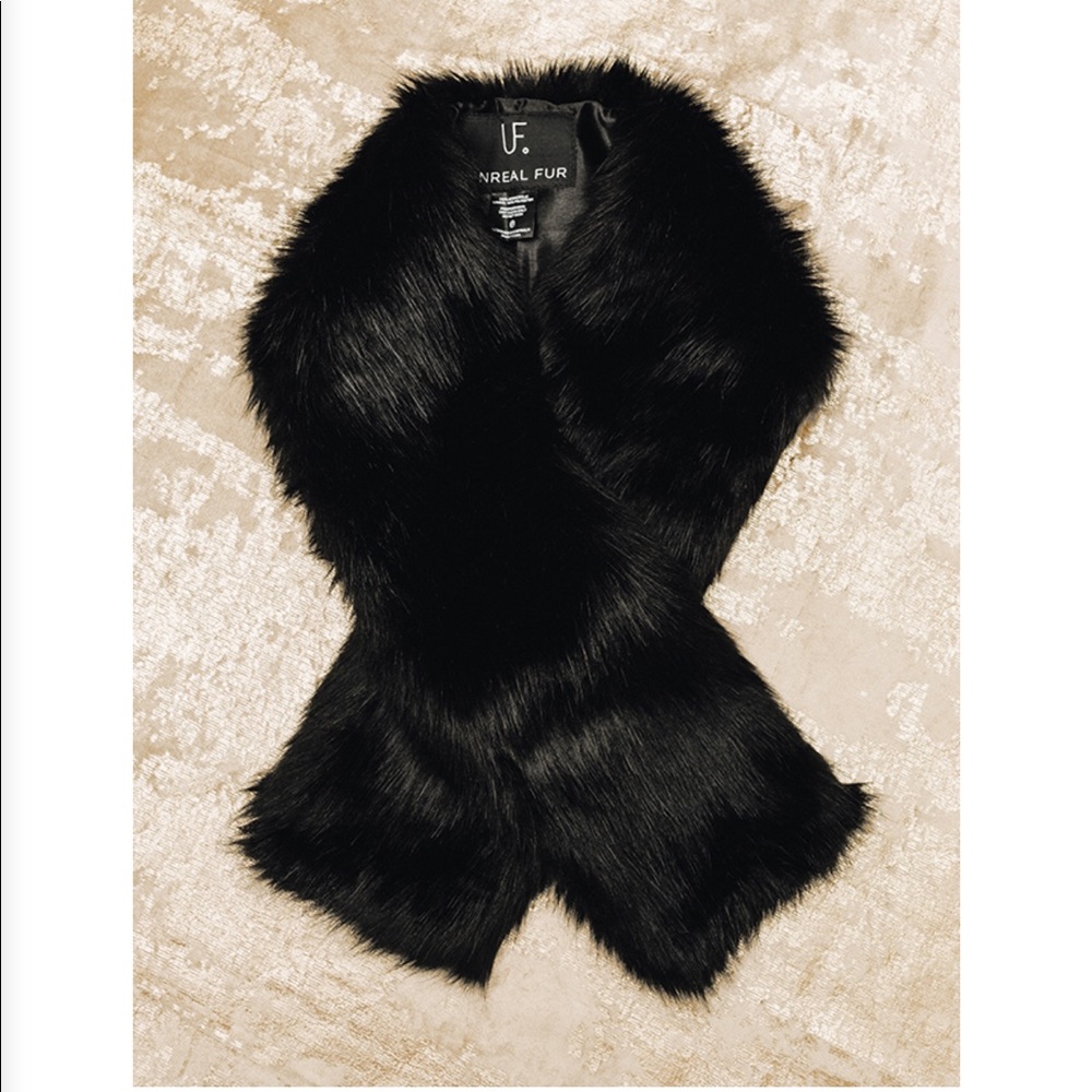 Unreal Fur Faux Fur Stole
